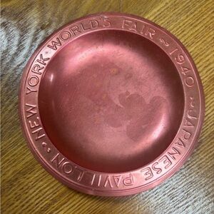 Commemorative Dish/Ashtray